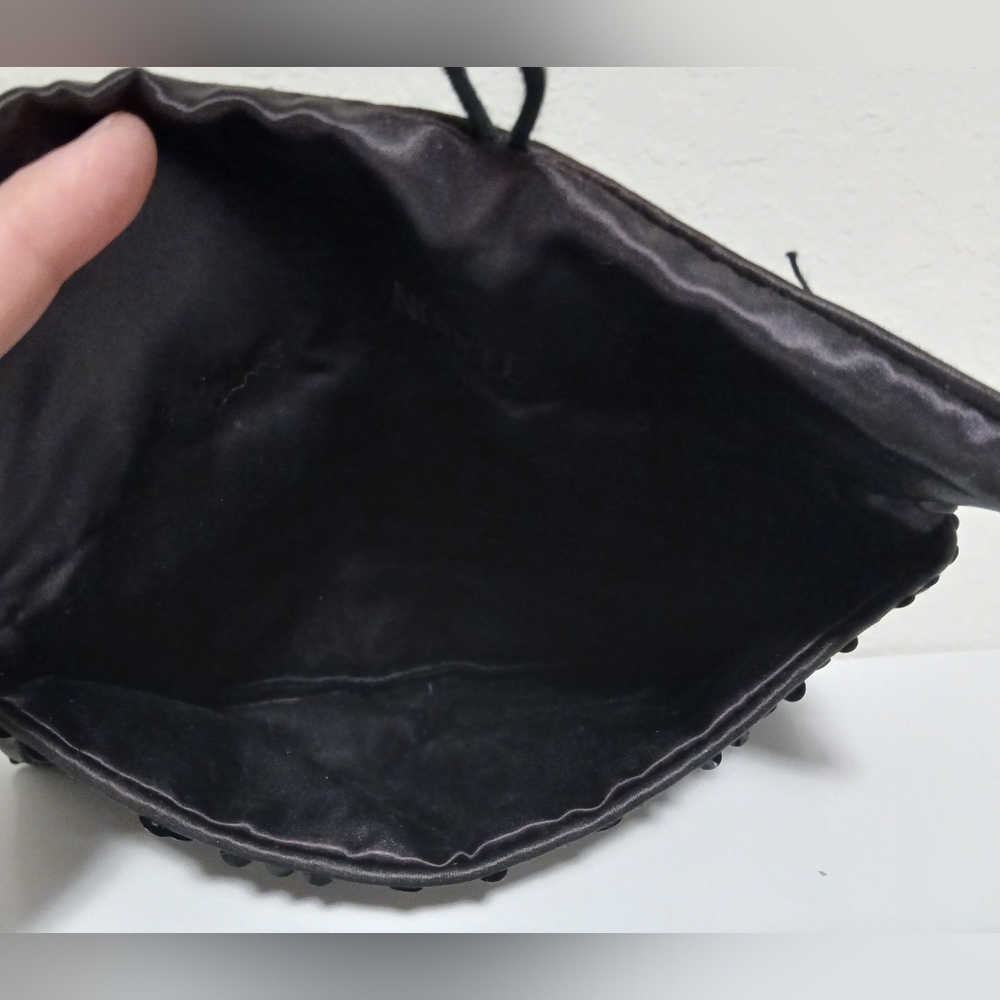 Norell Vintage Black Sequin Clutch - Picture 4 of 11